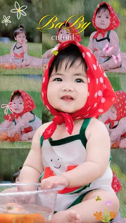 Baby cutout
