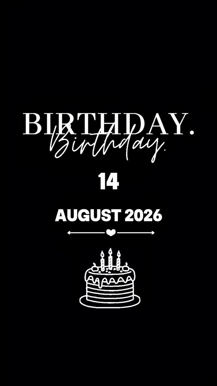 HBD TEMAN 14 AGUSTUS