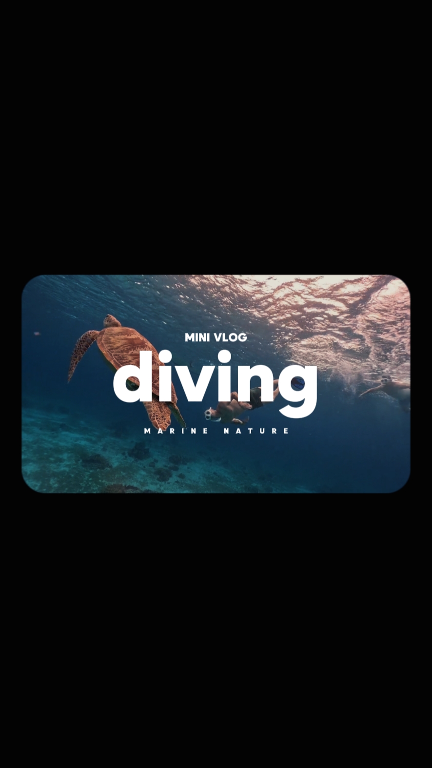DIVING VLOG
