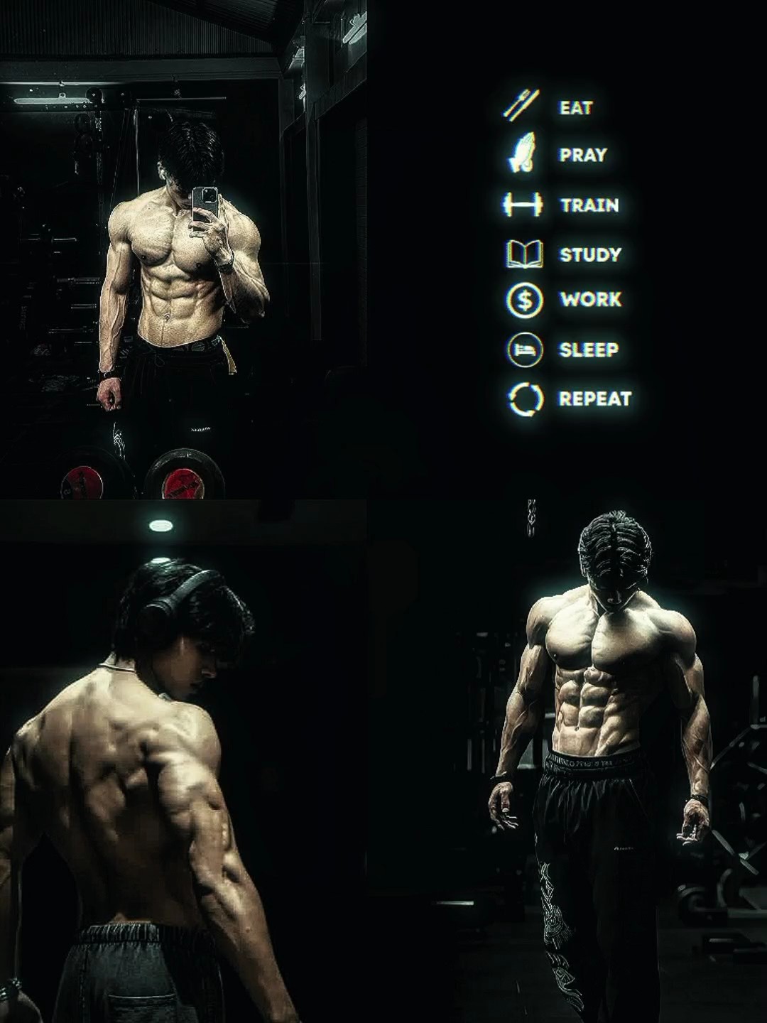 Estética de gimnasio 