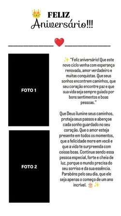feliz aniversário 