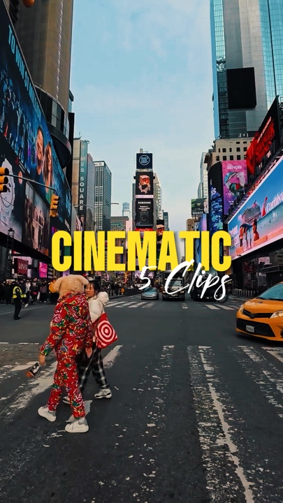 5 clips cinematic 
