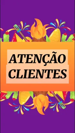 Atenção clientes