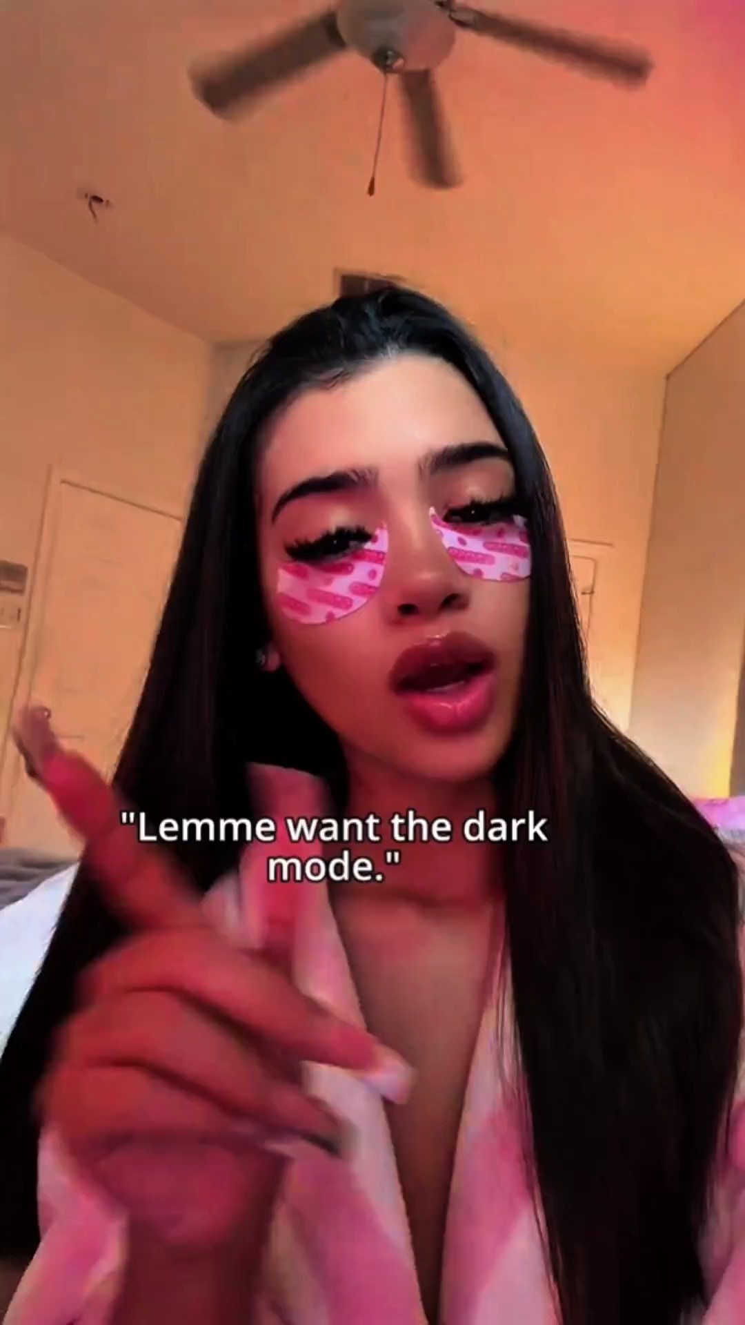Lemme want the dark