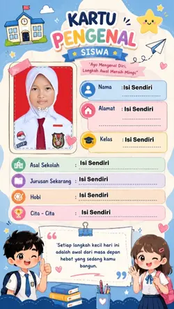 Kartu pengenal siswa