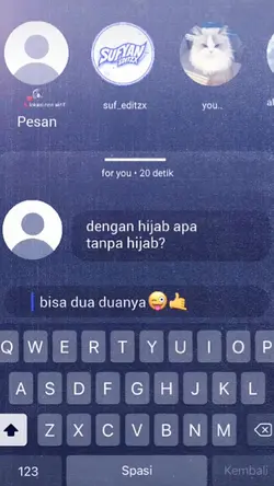 dengan hijab apa