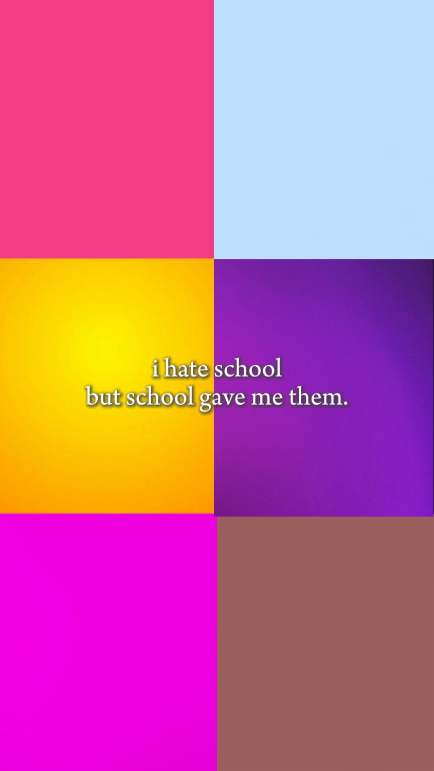 l'école me les donne