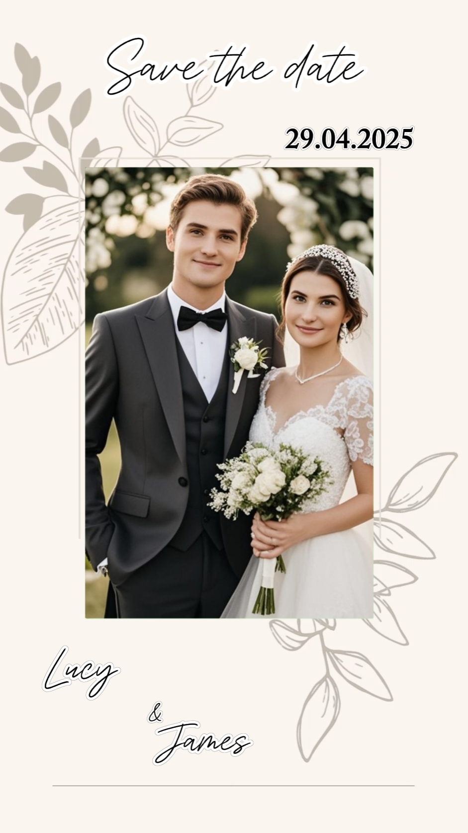 Wedding invitation