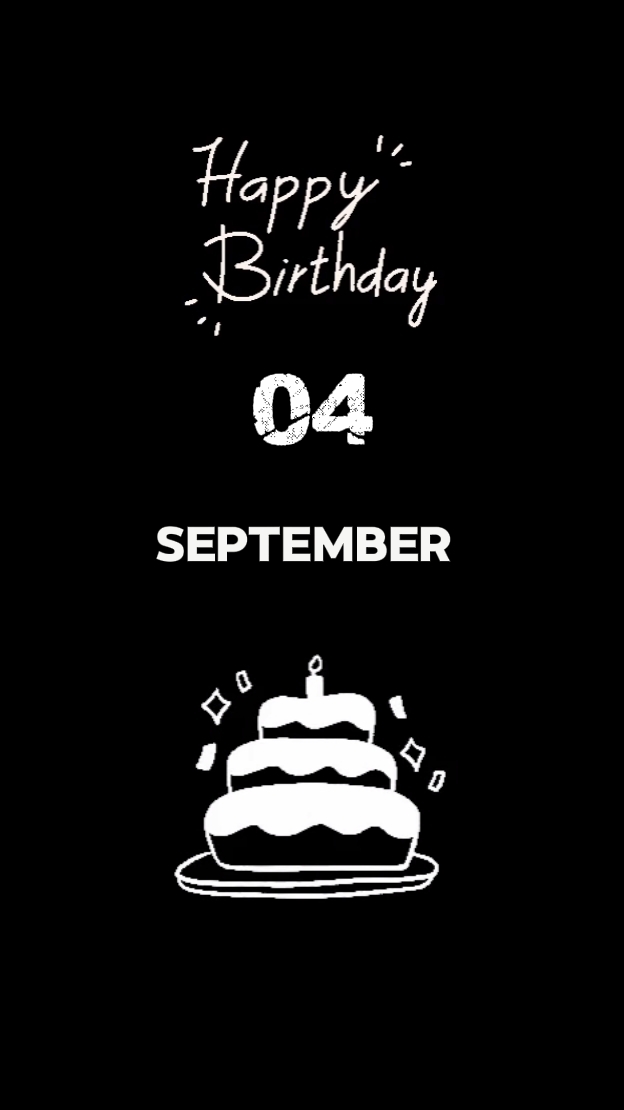 HBD 04 September