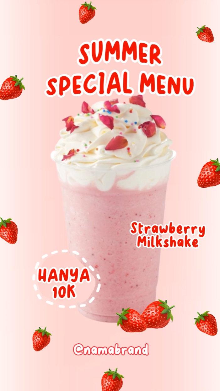 Strawberry Milkshake