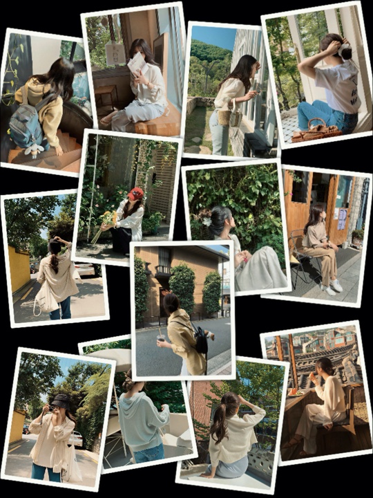 Récapitulatif du collage de photos
