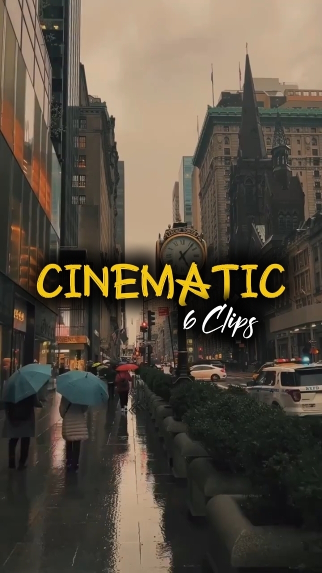 6 Clips Cinemáticos 