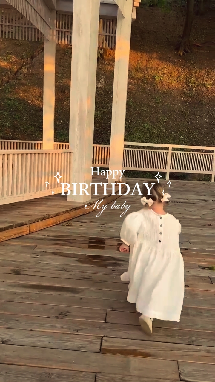 anniversaire mon bébé 