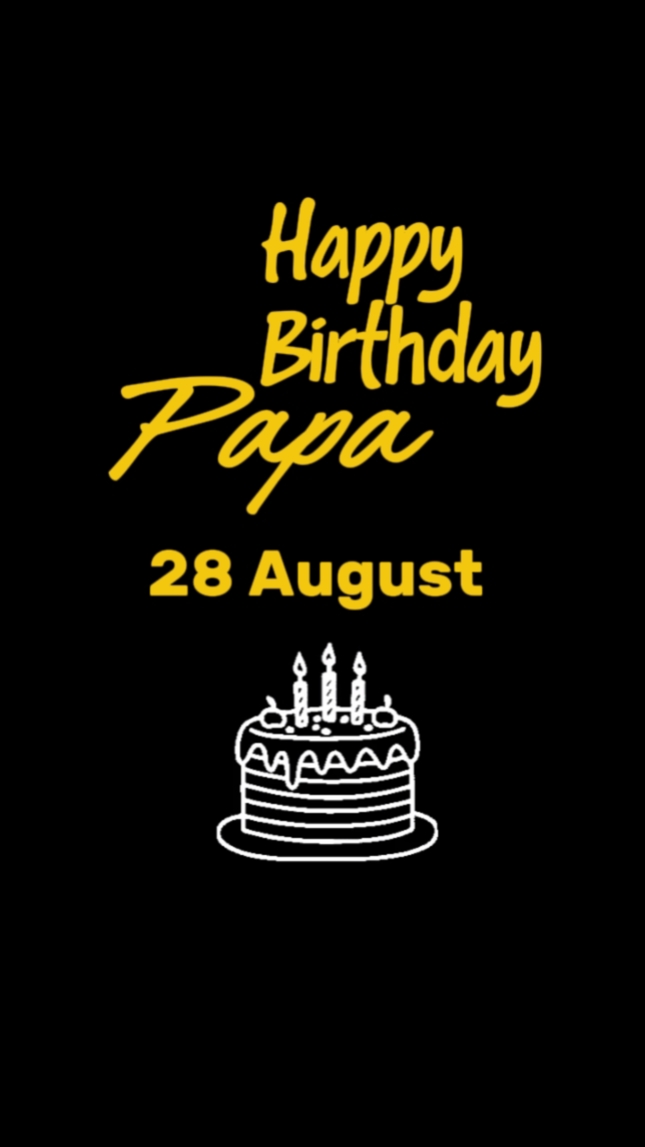 Cumpleaños papá 