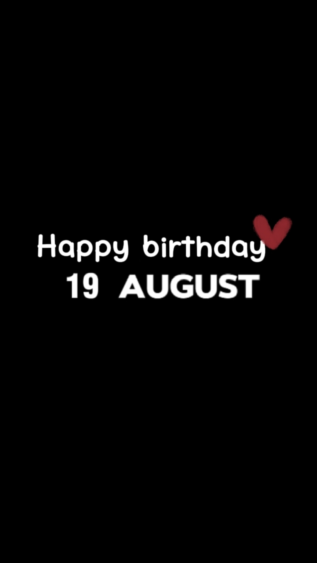 ULANG TAHUN CINTA 19 AGUSTUS 