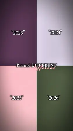 not different
