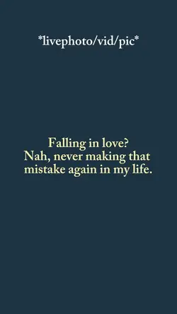 Falling in love