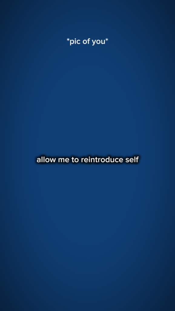 me réintroduire 