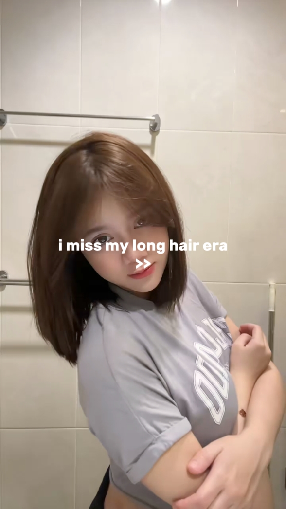 i miss my long hair