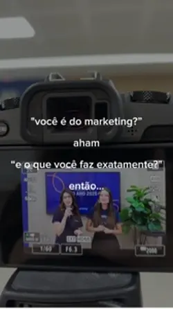 você é do marketing?