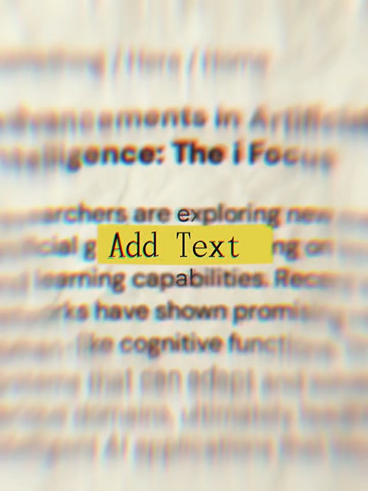 Text animation