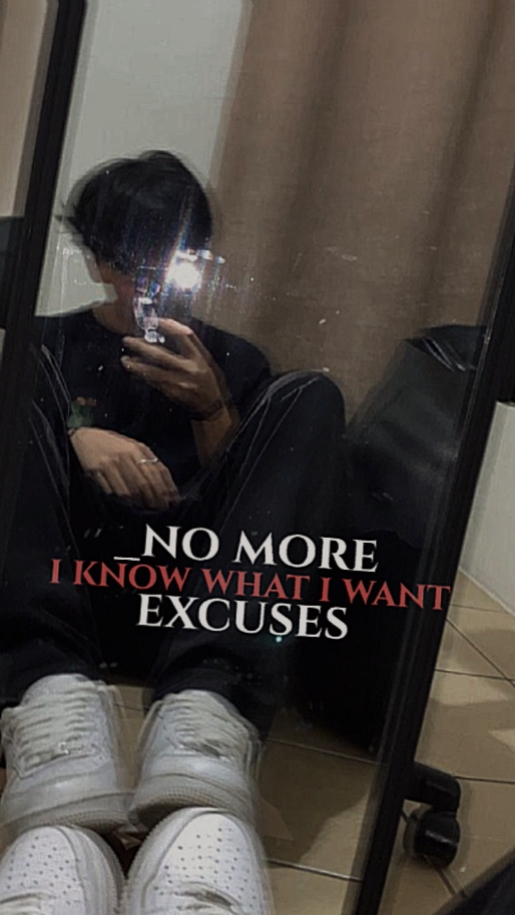 Plus d'excuses 