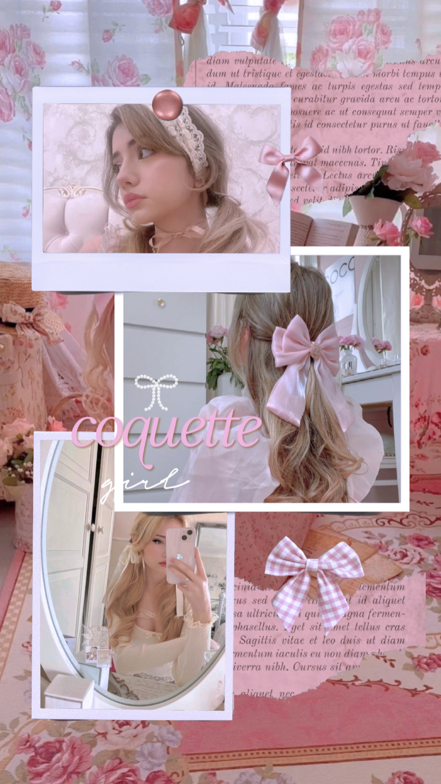 coquette wallpaper 