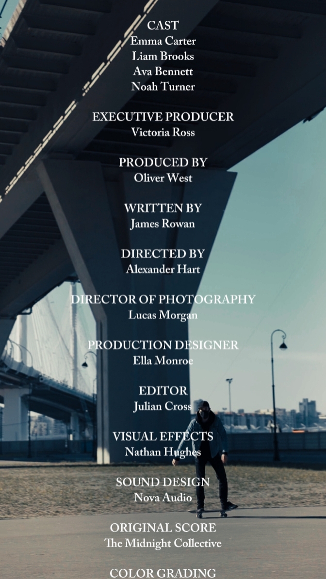 Ending Film Credits