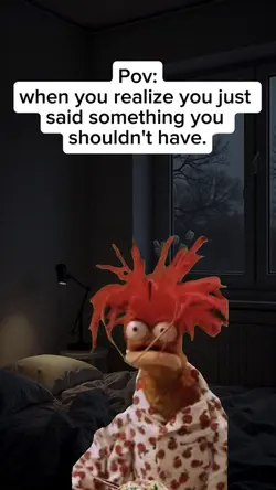 When you realize
