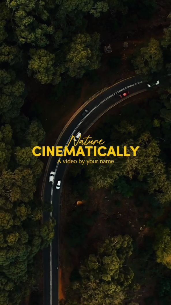 Nature cinematically