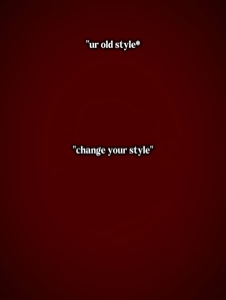 Changez votre style " 
