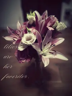 Lilies are my fav