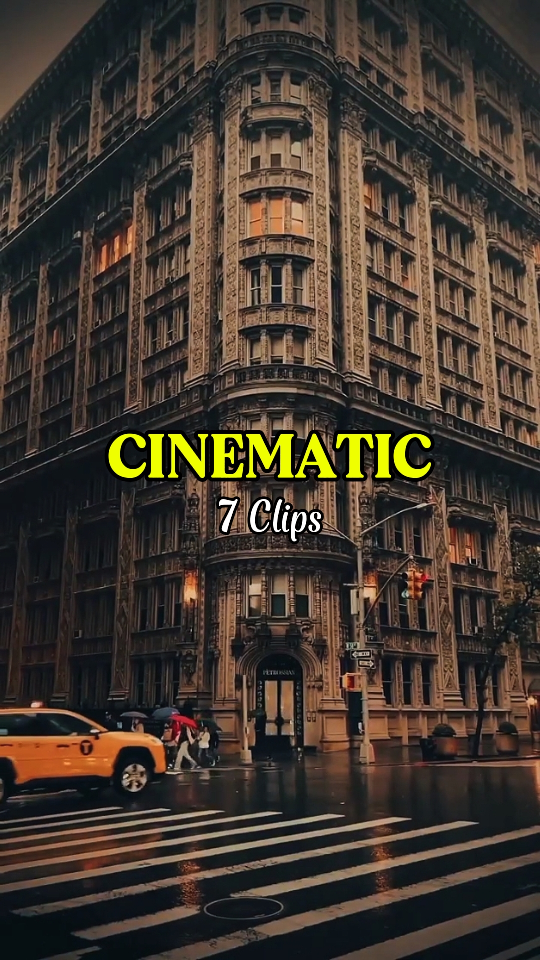 7 clips Cinematic