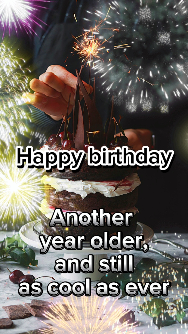 Feliz aniversário mano