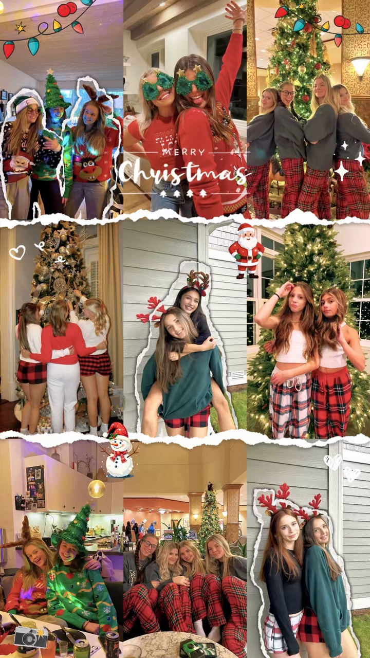 Colagem de natal 