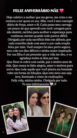 Parabéns mãe 
