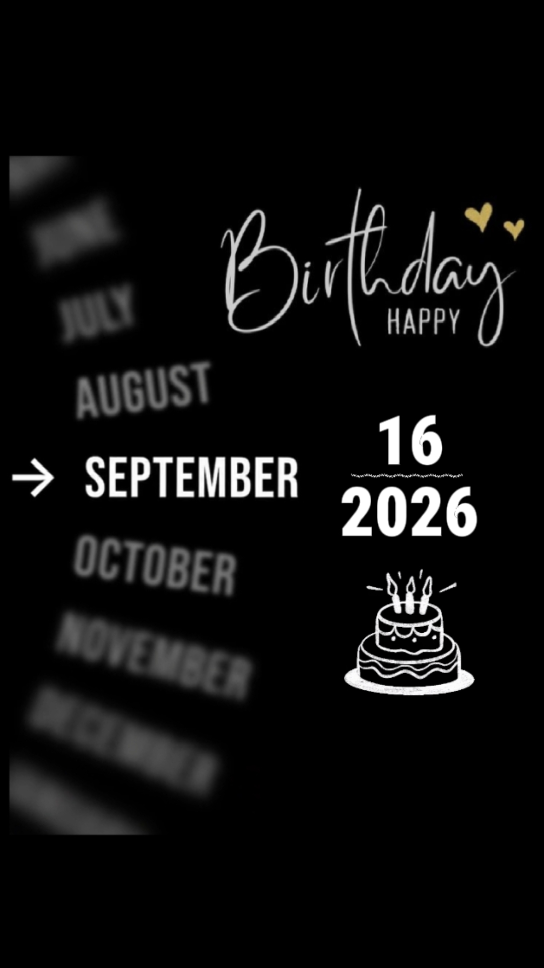 Anniversaire 16 septembre
