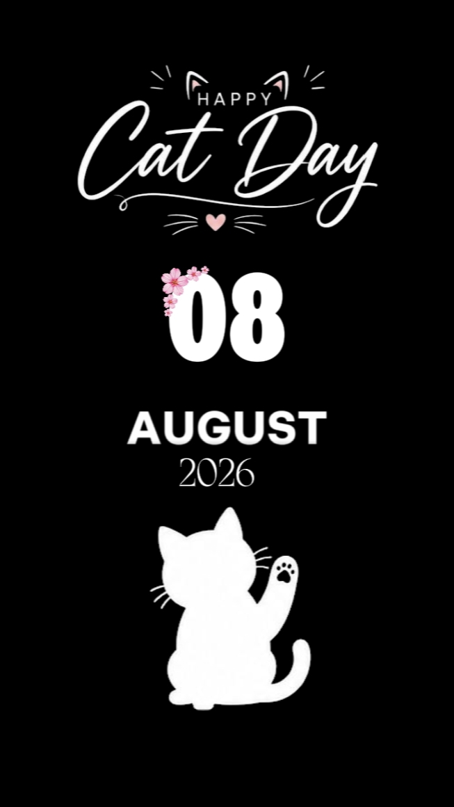Happy world cat day