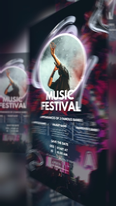 Cartel de Evento Musical
