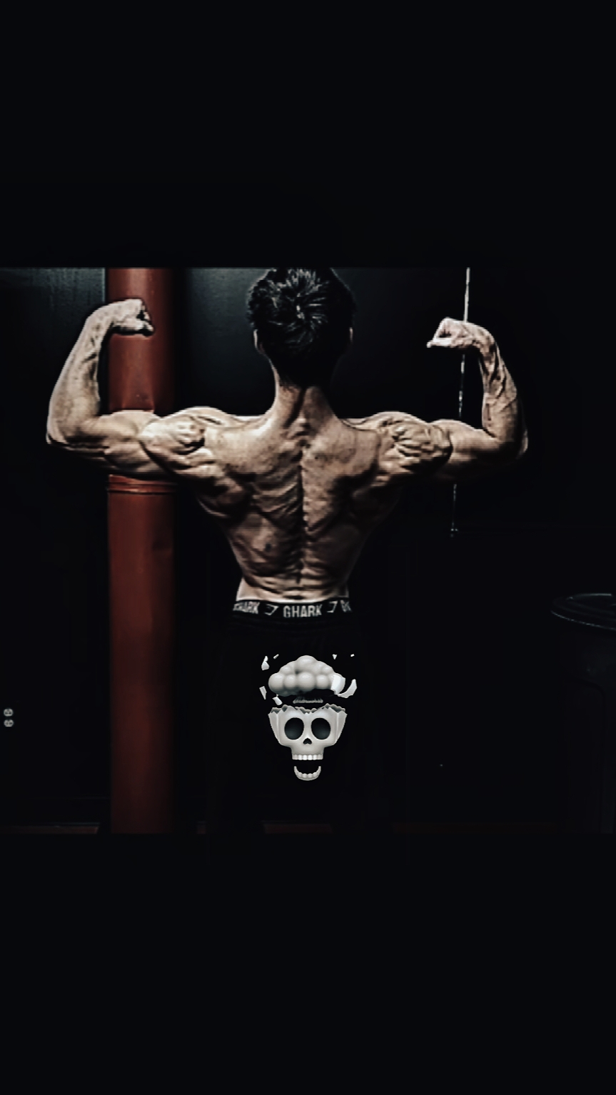 visage de crâne de gym