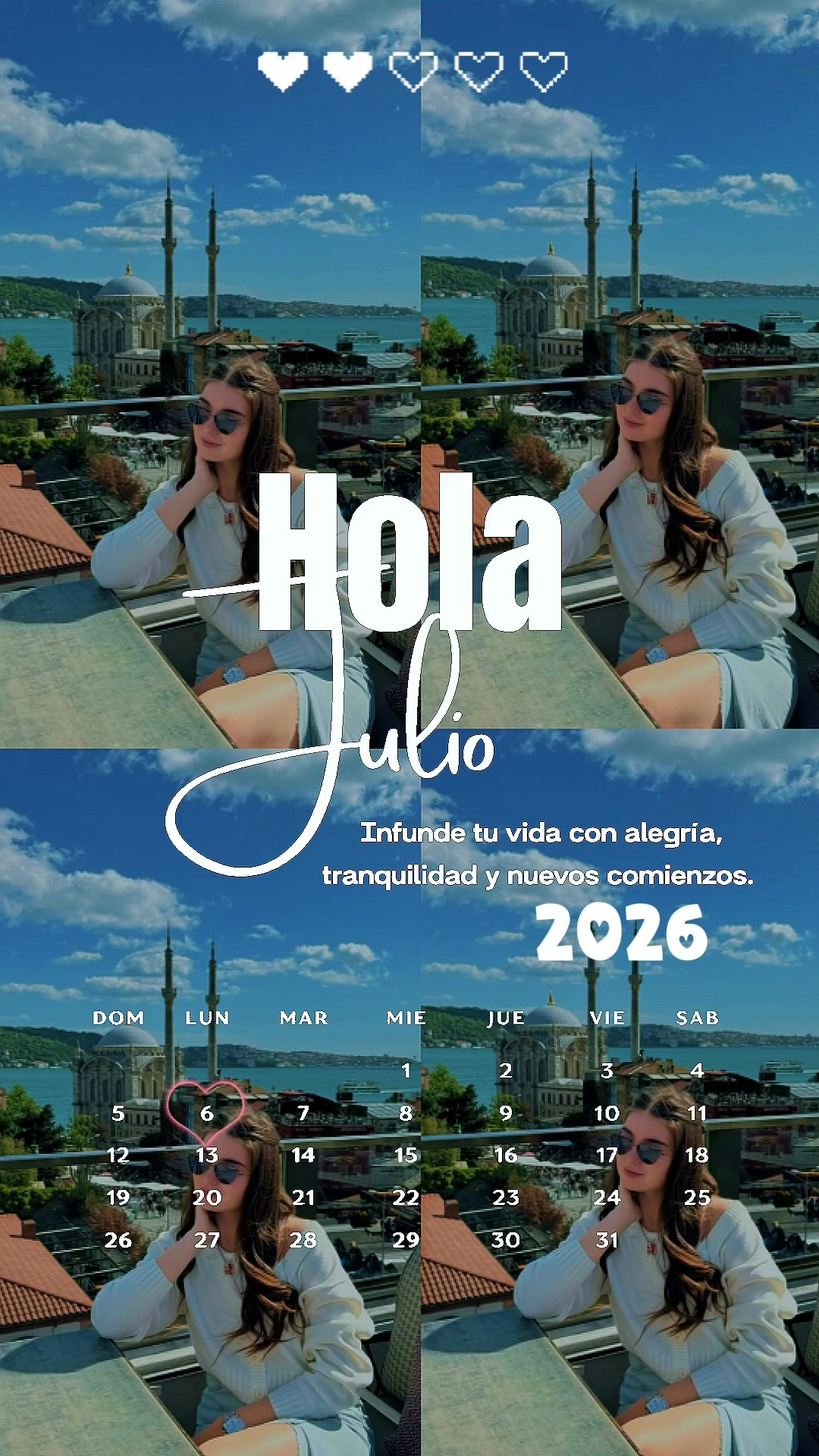 Calendrier de Julio