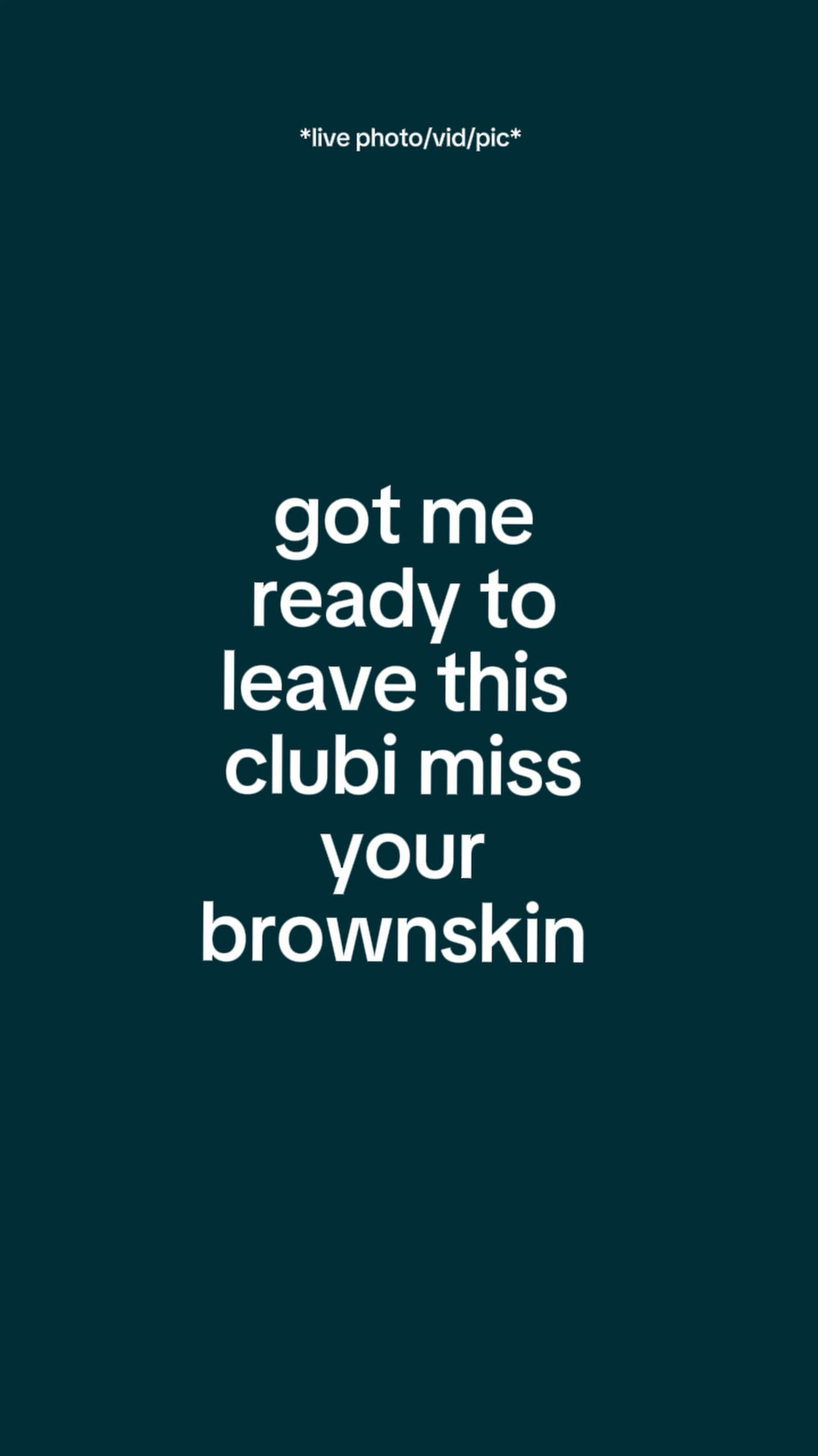 got me ready to