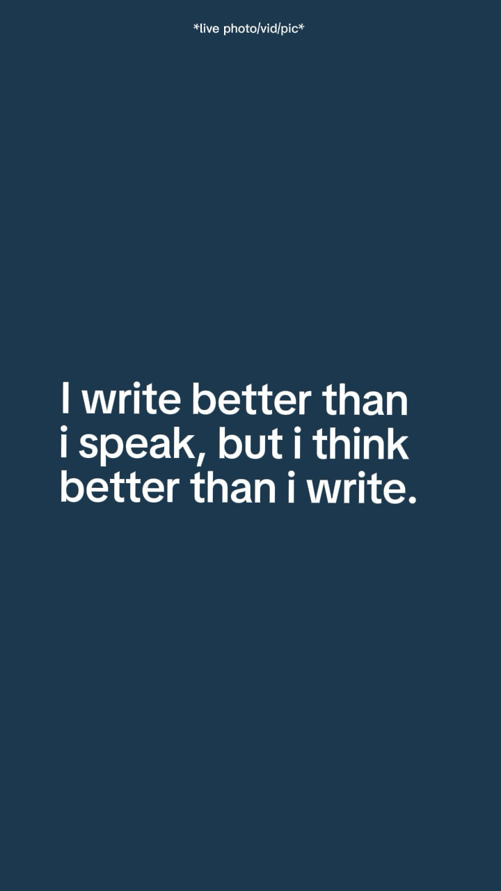 J'écris mieux que