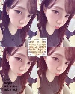 cewe imut kayak ak