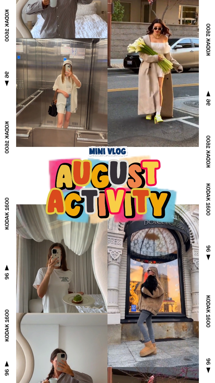 AUGUST ACTIVITY 