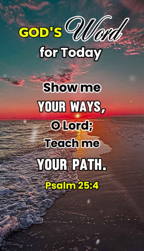 Salmo 25: 4
