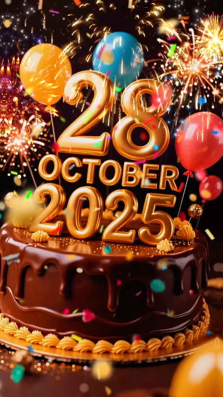 Birthday 28 oct 2025