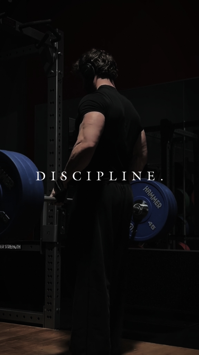 DISCIPLINE.