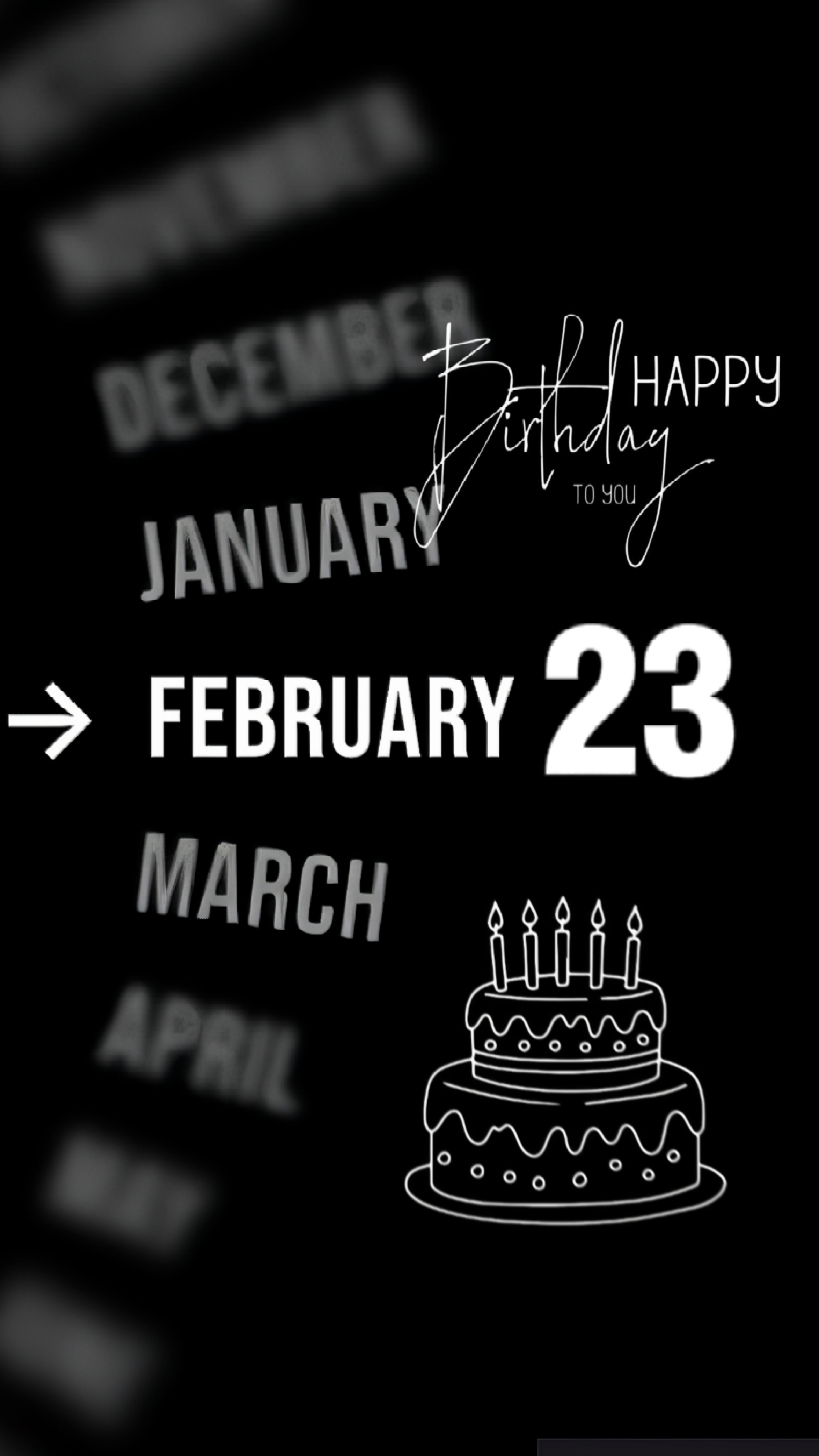Birthday February 23