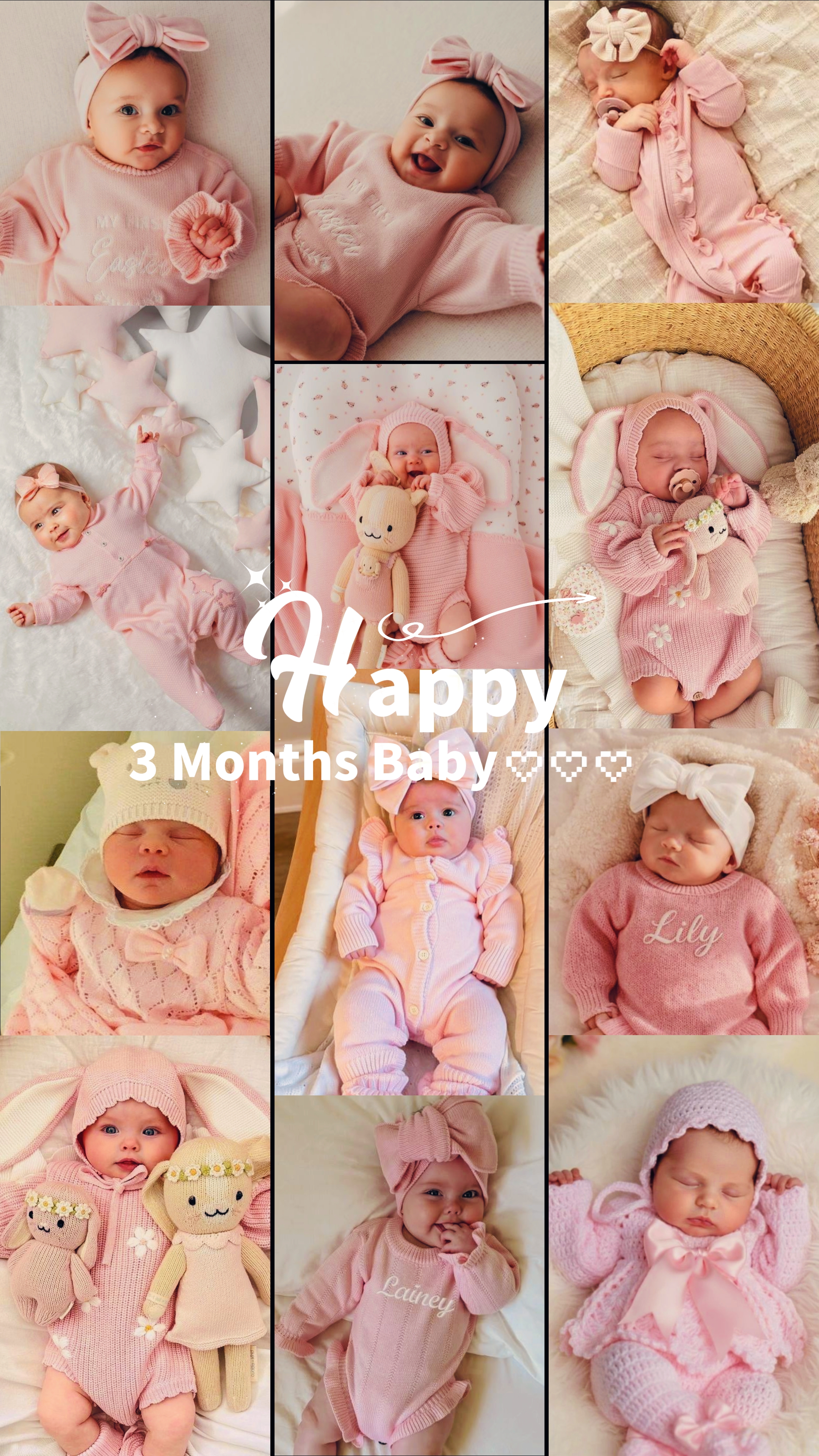 3 Months Baby Girl 
